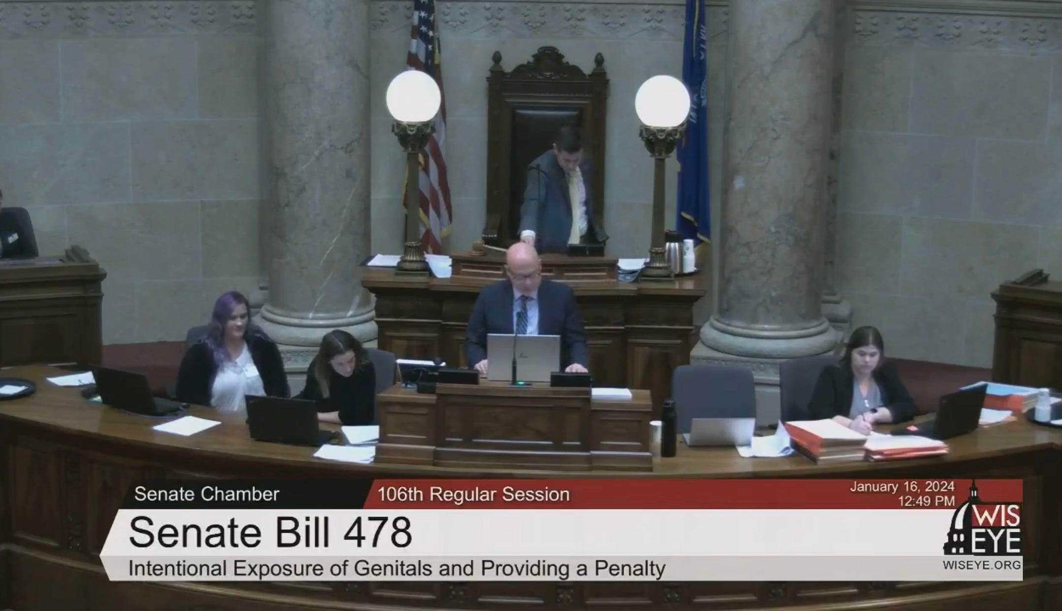  Wisconsin Senate passes anti-nudity bills
